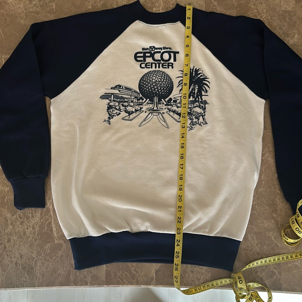 Vintage Disney Epcot Center Sweater 1982